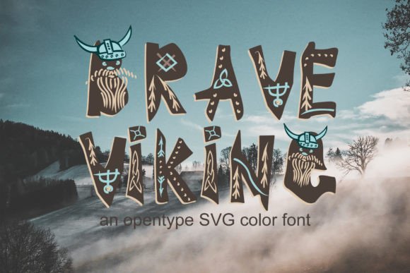Brave Viking Font: Bold Design for Modern Projects