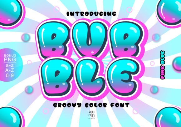 Bubble Pink Blue: More Than Just a Colorful Font