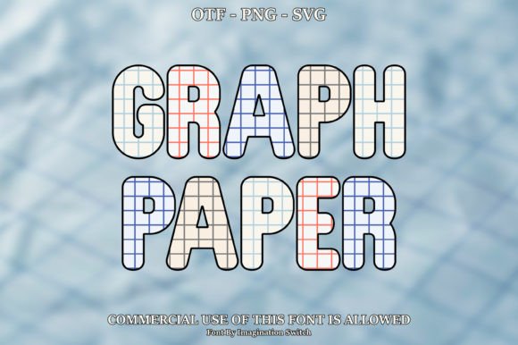 Graph Paper: A Creative Font for Bold Design Statements