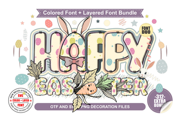 Happy Easter Bundle: A Designer's Guide to Festive Typography