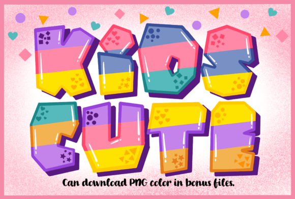 Kids Cute: A Playful Font for Engaging Designs