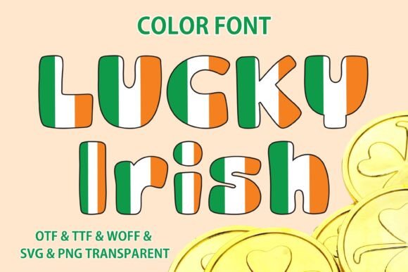 Lucky Irish: A Color Font for Vibrant Designs