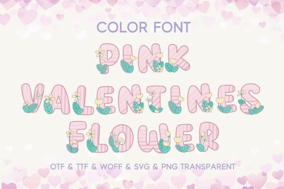 Pink Valentines Flower: A Burst of Handmade Joy for Your Designs