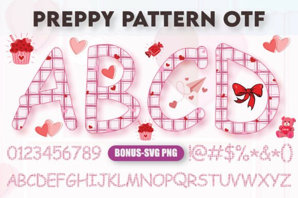 Preppy Pattern Font: A Guide to Stylish & Playful Design