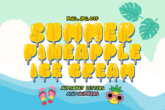 Scoop Up the Season: Designing with Summer Pineapple Ice Cream