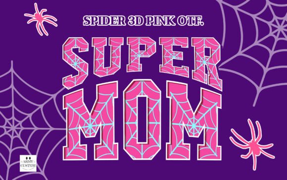 Spider 3D Pink: Weaving a Bold Visual Identity
