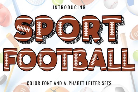 Sport Football: The Font That Scores Big on Fun