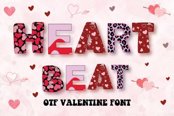 Sweet Kiss Valentine Bundle: A Font for Every Love Story